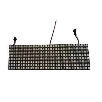 

10X WS2812B full color 8*32 pixels flexible led display screen WS2812B digital led display express free shipping