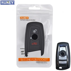 3 Button Silicone Car Remote Key Fob Shell Cover Case For BMW M1 M2 M3 F05 F10 F20 F30 335 328 535 650 740 Skin Holder Protector