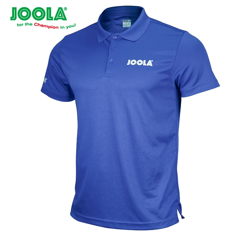 Новое поступление, спортивная одежда JOOLA для настольного тенниса, быстросохнущая Мужская рубашка для пинг-понга с коротким рукавом, спортивные майки для бадминтона