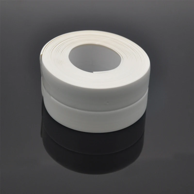 

1PC 3.2M Length Bath and wall sealings strip white sink basin edge trim kitchen new