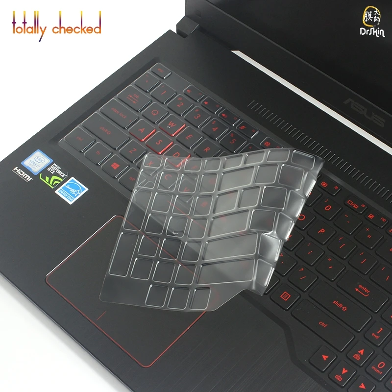 Ультратонкий ТПУ чехол для клавиатуры ноутбука ASUS Rog FX63VD FX63 FZ63VD ZX63VD7700 FX63VD7300