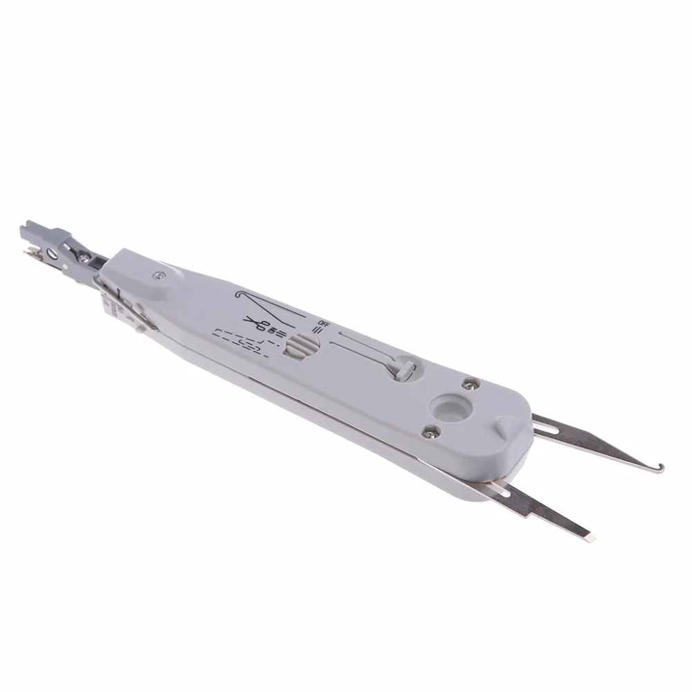 Adjustable Impact IDC Insertion Ethernet Network Punch Down Tool With Sensor