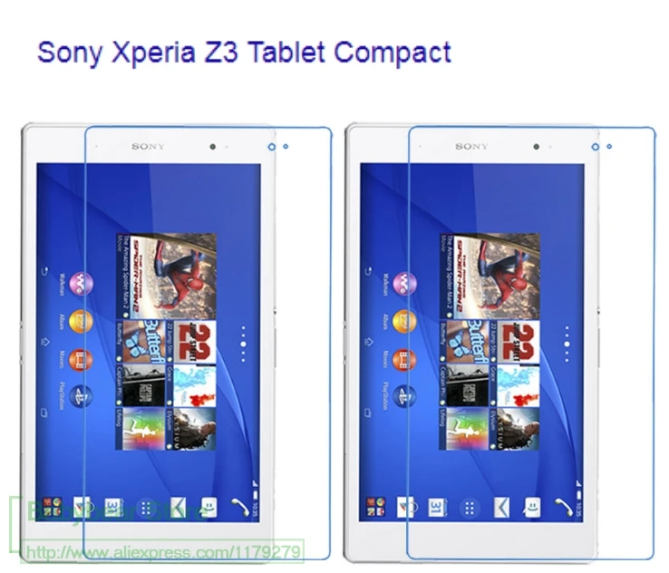 2 шт. прозрачная/матовая защитная пленка для Sony Xperia Z3 Tablet Compact SGP621 8 дюймов HD