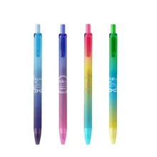 6 pcs Aurora sky gel pens Elegante Dolce body 0.5mm Black ink pen Stationery Office accessories School supplies Canetas FB761