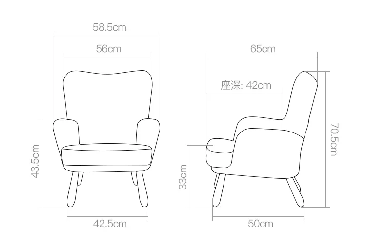 Луи мода детский диван спинки чтения один ленивый стул маленький мини современный простой