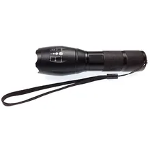Waterproof aluminum alloy powerful adjustable 10w 3800LM cree xm-l2 led flashlight 18650 AAA zoomable torch light for camping