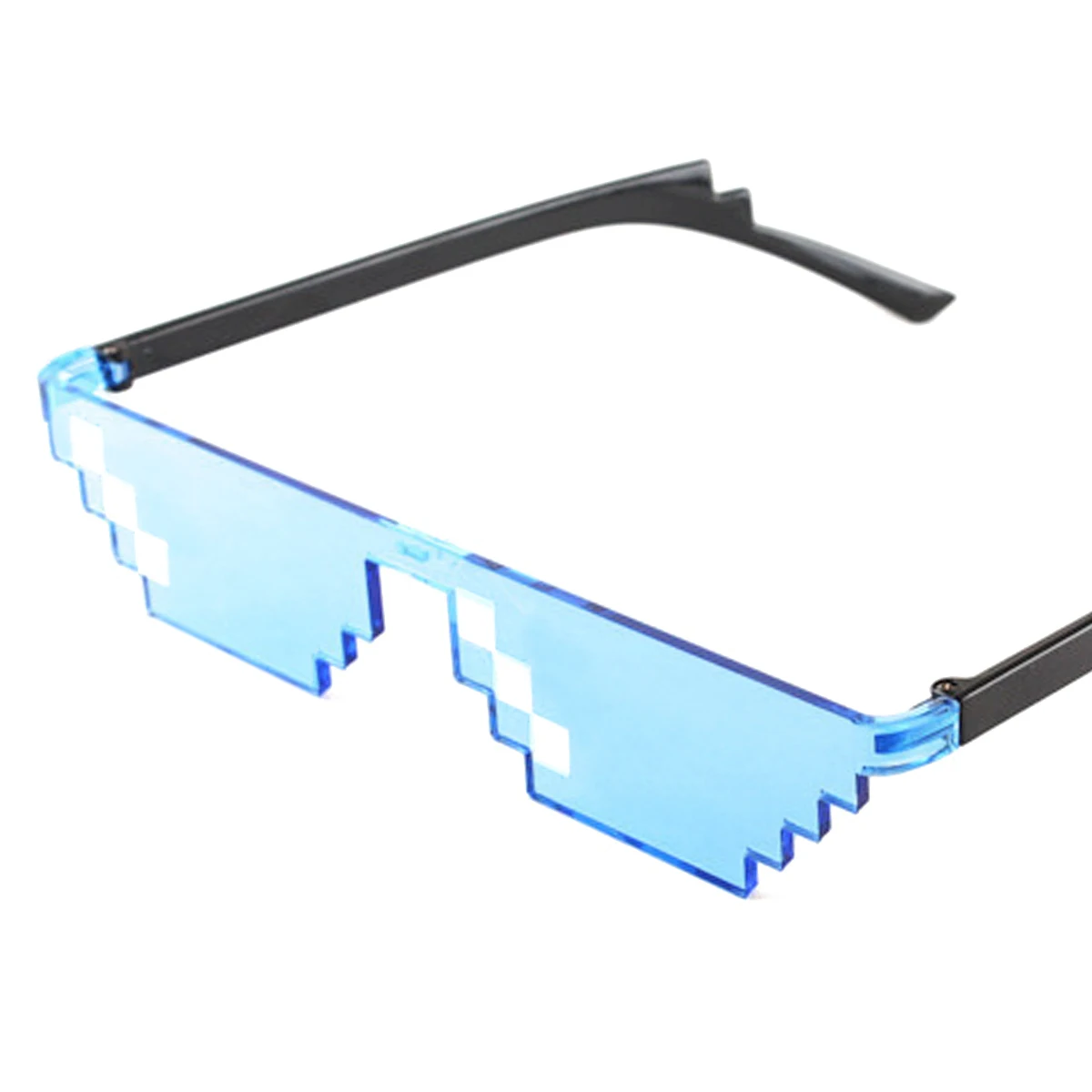 Очки мозаичные солнечные очки мужские женские брендовые Thug Life очки для вечеринки мозаичные винтажные очки - Цвет линз: 8