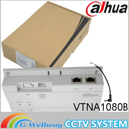 

Original Dahua Access Control System 8-CH Unit Net Distributor Analogue Products Without Logo VTNA1080B with DC24V power adapter