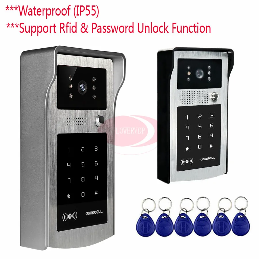 Unlock house door with phone