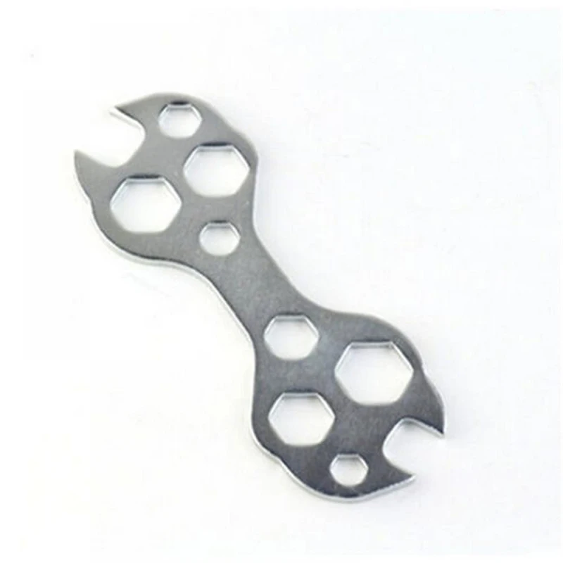 QUK 1pcs Wrench Multi-function Flower Universal Hexagon Spanner 10 In 1 Cycling Bike Porous Repair Wrench Tool Kit Accessories6