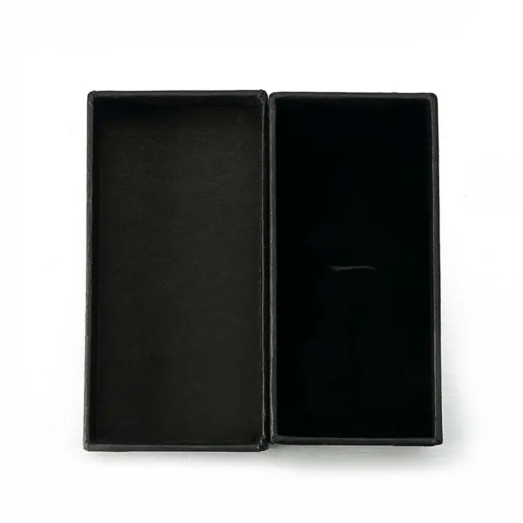JIN & JU черный Бумага Галстук зажимы коробки 30 шт./лот черные туфли высокого качества матовый бумажные коробки для ювелирных изделий запонки