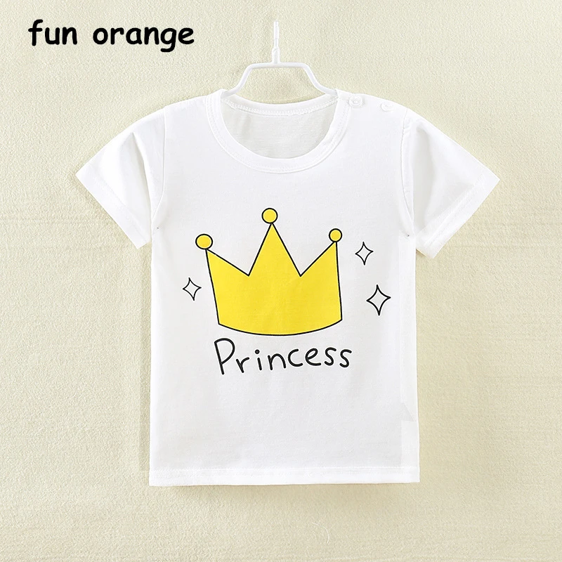 Fun Orange Girls Boys T-Shirts Kids Cartoon Short Sleeve Tops Tees Printed Girls Children Clothing Cotton Summer T Shirt For Boy Fun Orange Girls Boys T-Shirts Kids Cartoon Short Sleeve Tops Tees Printed Girls Children Clothing Cotton Summer T Shirt For Boy