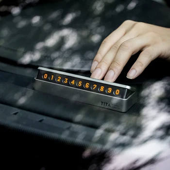 

Car temporary parking card hidden luminous phone number card for Citroen c2 c4 c5 c4l c3 saxo xsara picasso berlingo