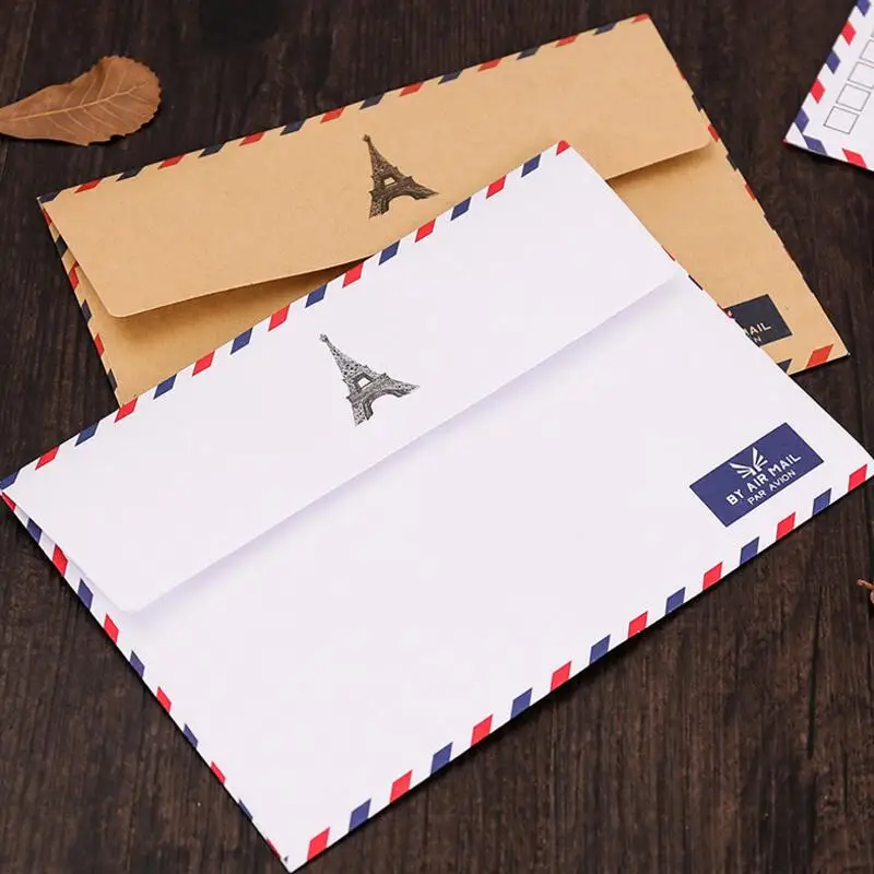 100 шт./лот 17.5*12.5 см пряжки белый kraft Бумага конверты простой Бизнес конверт Малый Бумага конверт почтовый конверты