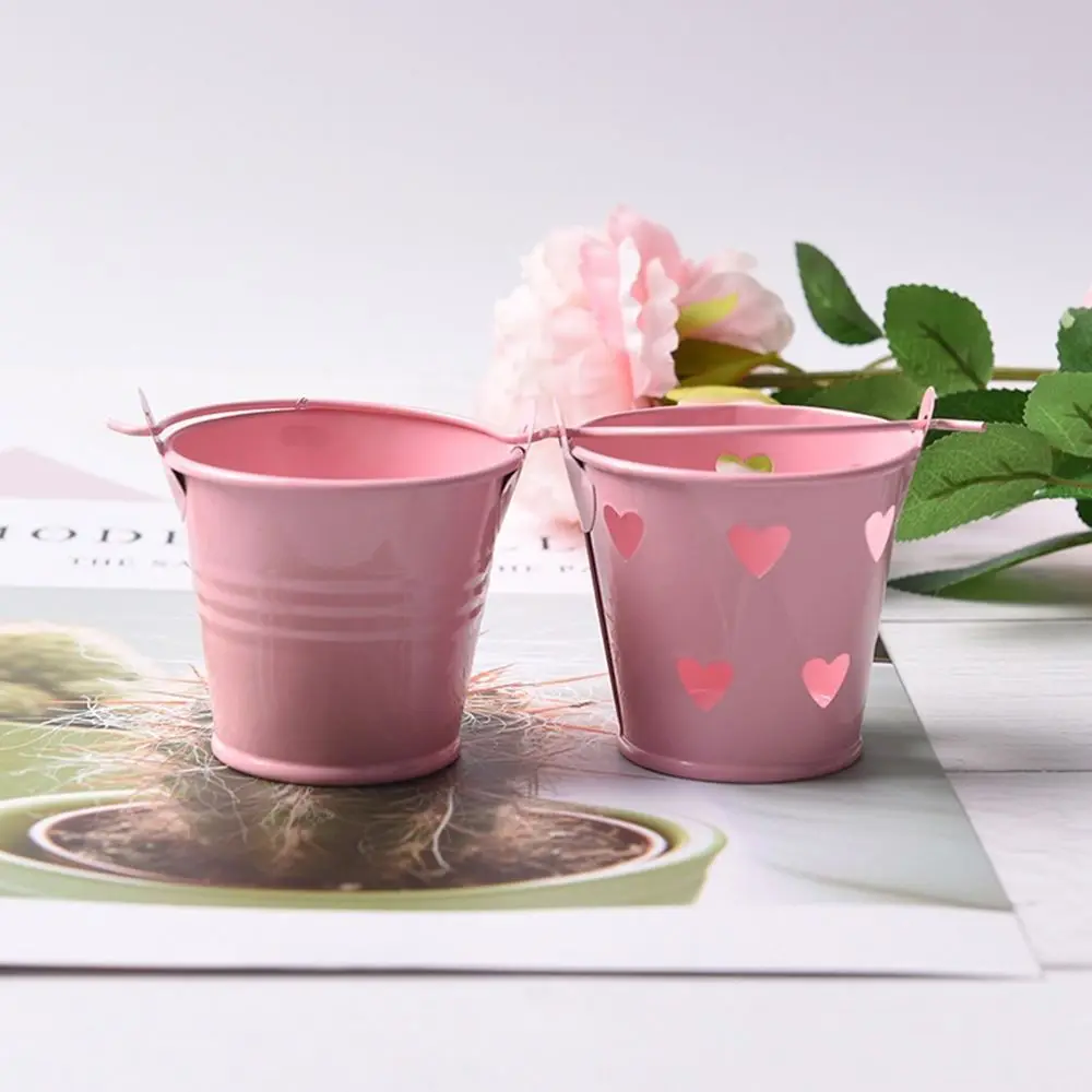 

1PC Mini Heart Brush Storage Pen Pencil Storage Baskets Creative Desktop Decoration Shooting Background Beautiful Photographer