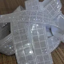 5 см* 2 м Безопасность дорожного движения Отражающая пленка ПВХ для одежды Светоотражающие предупреждающие полосы мигающий белый