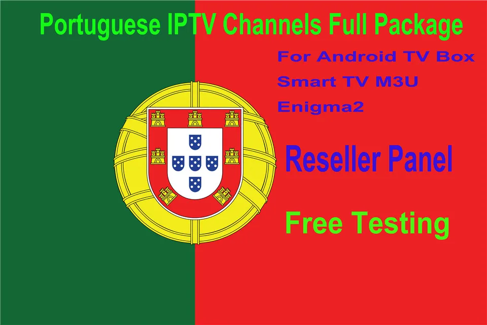 Only Portuguese Channels Package IPTV Media Player X96 Mini 1GB 8GB With 1 Year Portugal Live TV programme X96mini