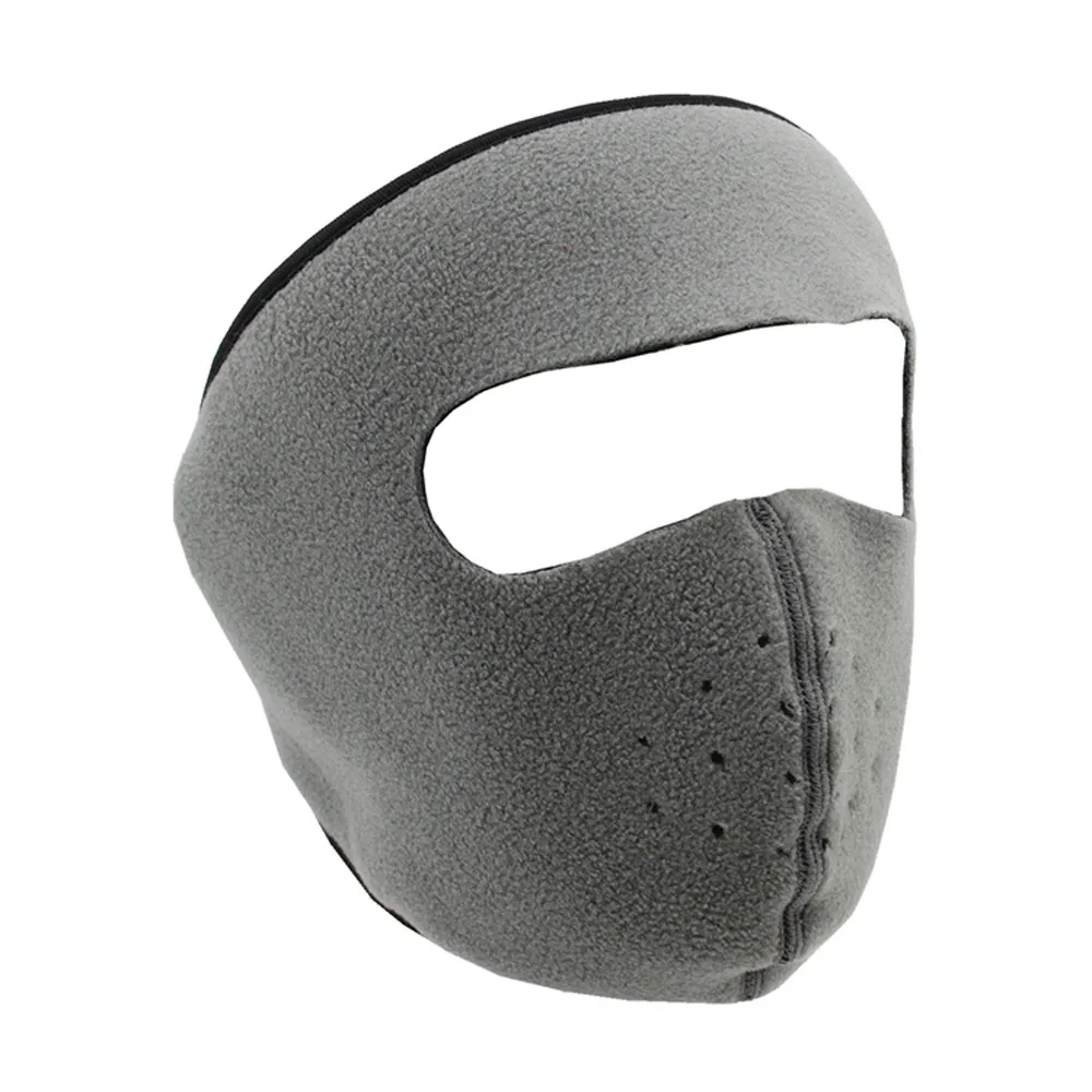

Motorcyle polar fleece full face mask windproof biker mask winter essential face shield moto riding gear 10 color