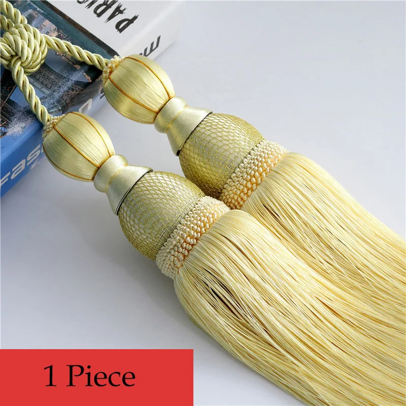 Оконная занавеска Tieback Tassel Ropes трикотажная фиксация цвета завязка сзади держатель для гостиной занавеска s завязывание веревки украшения аксессуары
