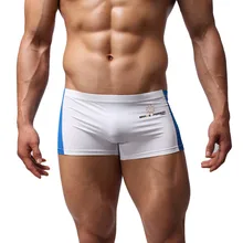 Для мужчин s пикантные Для мужчин плотно облегающие трусы-шорты Плавание ming Плавание шорты Мужские Шорты для купания мальчиков Плавание одежда Купальные трусы для мальчиков 20