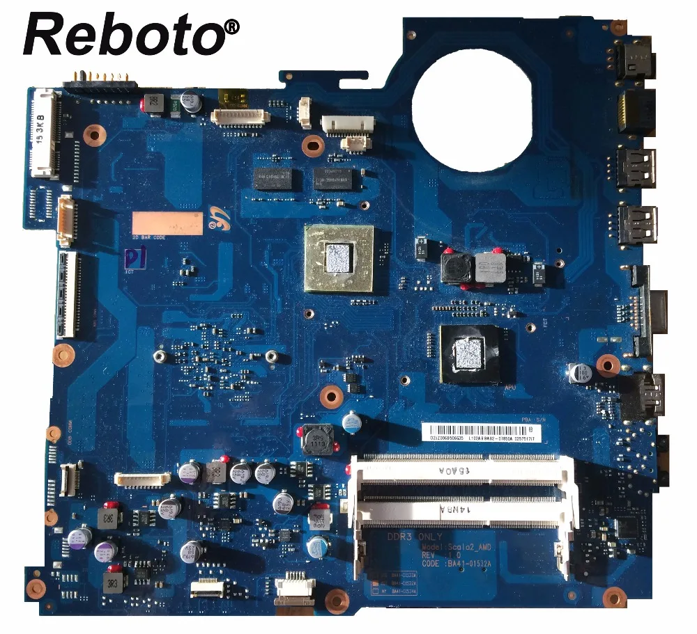 

Reboto For Samsung RV515 Laptop Motherboard BA41-01532A BA92-07850A BA92-07850B DDR3 Mainboard 100% Tested Fast Ship