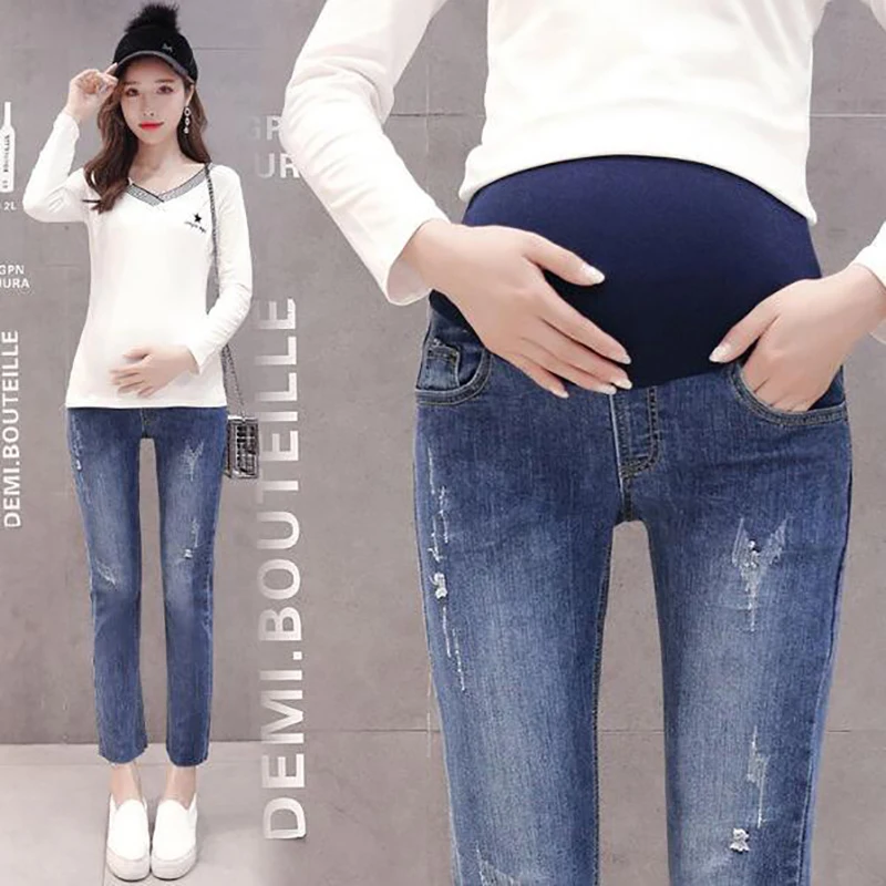 how to wear jeans in pregnancy