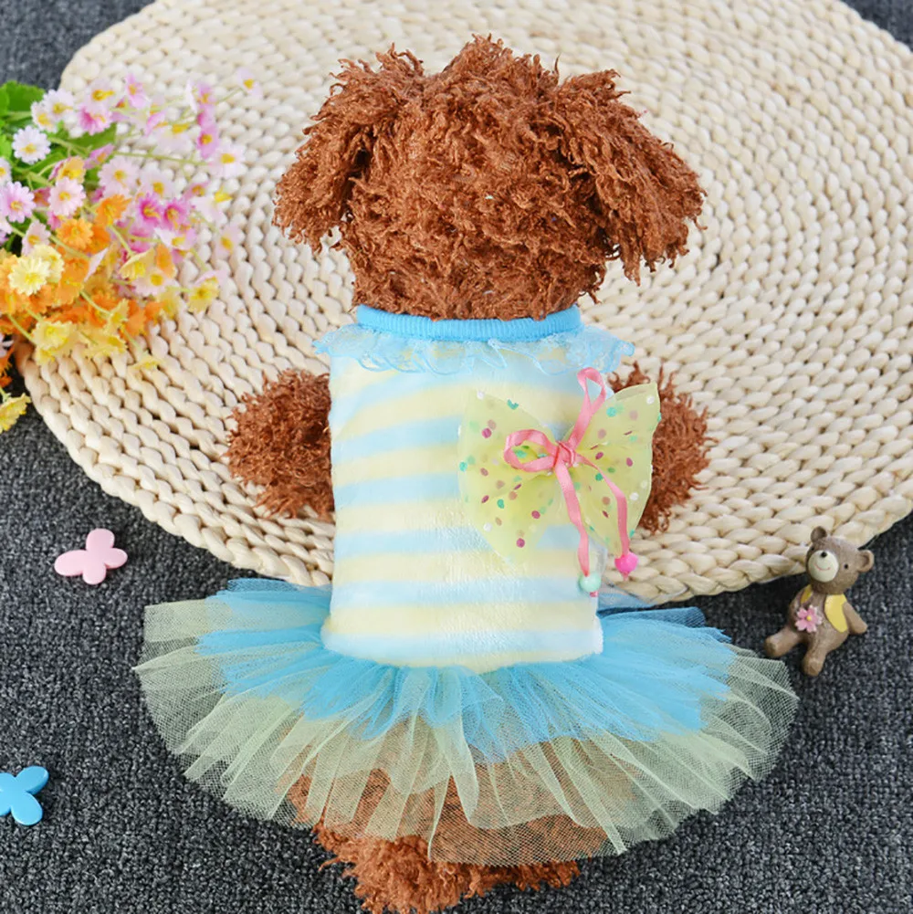 

Dog Cat Tutu Lace Dress Pet Puppy Dog Princess Costume dog christmas accessories pet dog winter clothes christmas sweater