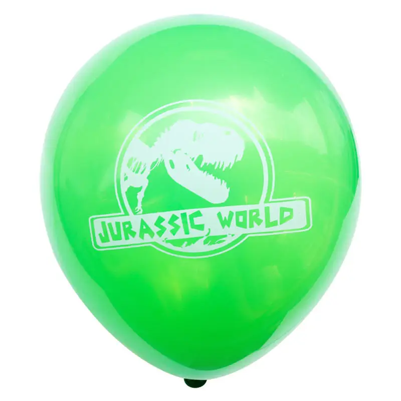 Детский мотив динозавра на день рождения украшения Воздушные шары динозавр латексный шар Юрского периода шар для вечеринки в честь рождения мальчика - Цвет: 10pcs 10inch