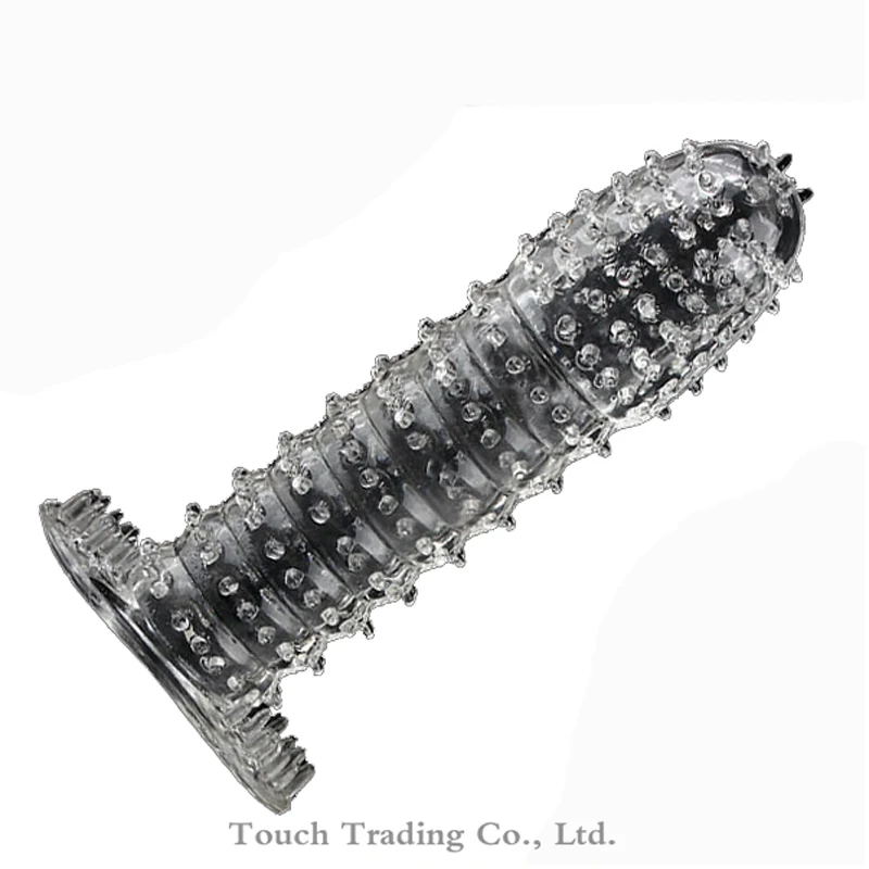 Crystal Cock Rings Adult Sex Products Reusable font b Condom b font Sexy Toys Penis Sleeves