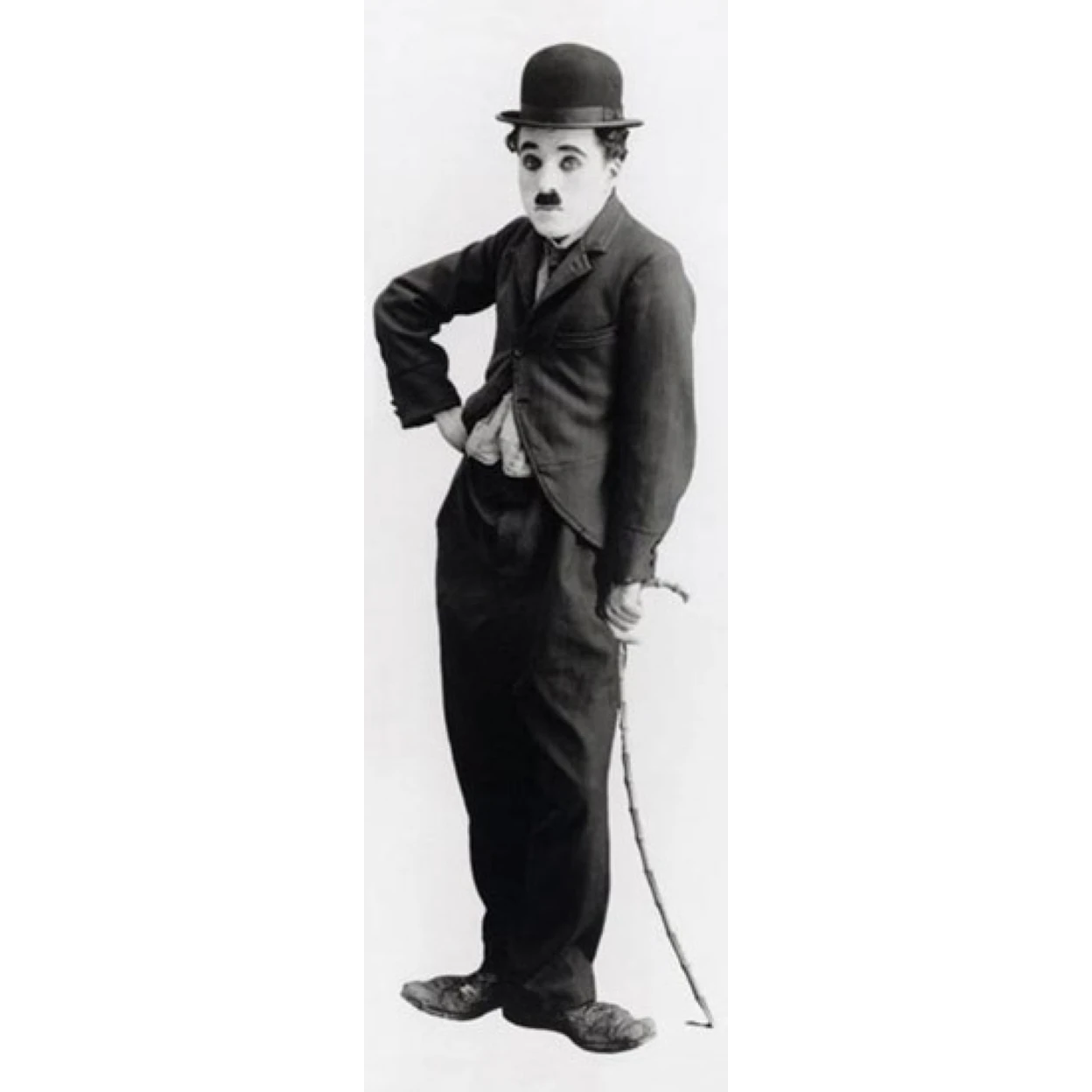 Charlie Chaplin - Tramp Laminated Poster (21 x 62)