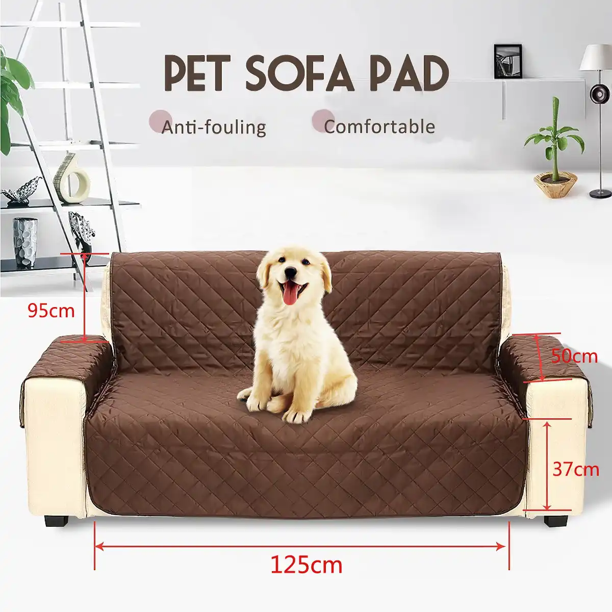 Waterproof Suede Pet Dog Cushion Mat Sofa Slipcover Coat Dirt-ProofAnti-Skid Chair Couch Sofa Protector Cover Dog Supplies
