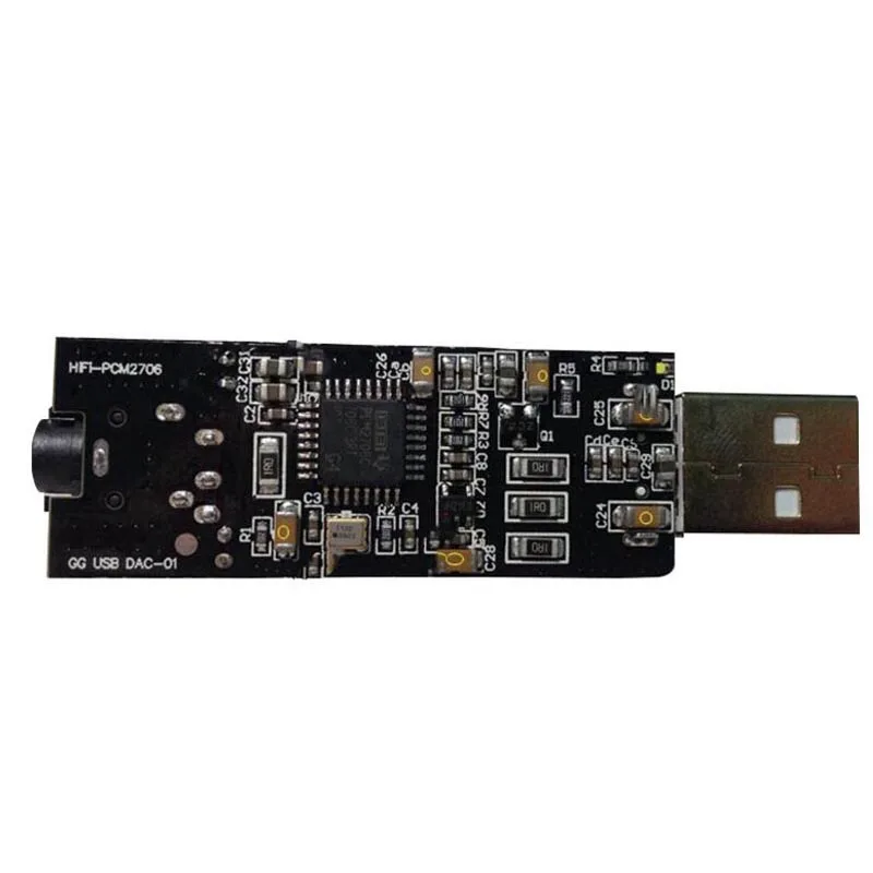 Portable HiFi Audio DAC + Headphone Amplifier PCM2706C TDA1305T Mini USB AMP for PC Mac or Cell Phone OTG F6-008 Portable HiFi Audio DAC + Headphone Amplifier PCM2706C TDA1305T Mini USB AMP for PC Mac or Cell Phone OTG F6-008