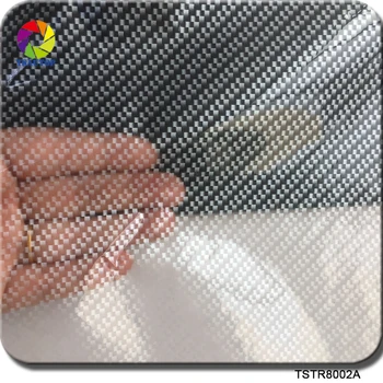 

TSAUTOP 1M*10M TSTR8002A carbon fiber water transfer printing film hydrographic dipping film