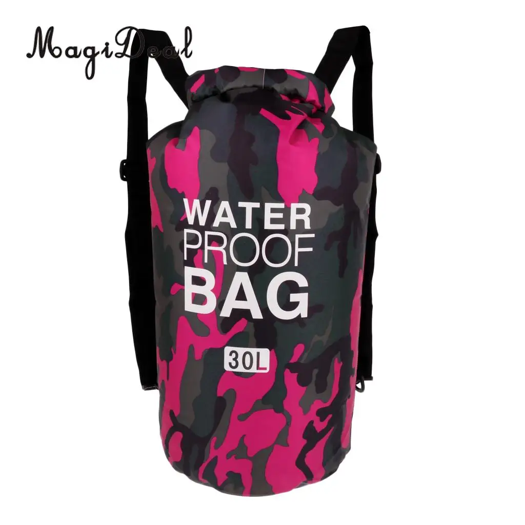 30L Waterproof Dry Bag Backpack Rucksack Kayak Boat Floating for Surf Fishing Camping Hiking Climbing Cycling Snorkeling Diving
