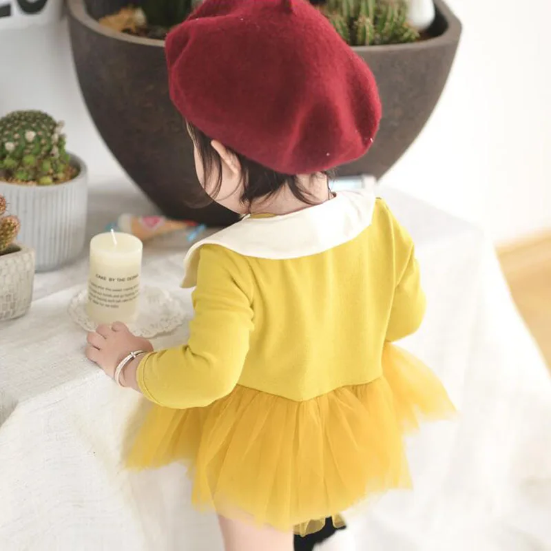 Recién Nacido bebé niña niños niño Niñas Ropa de manga larga de invierno mameluco otoño bebé mono enterizo Braga Ropa de Bebe