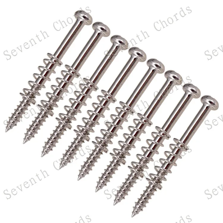 3*38MM electric guitar/bass pickup frame fitted screws to adjust height