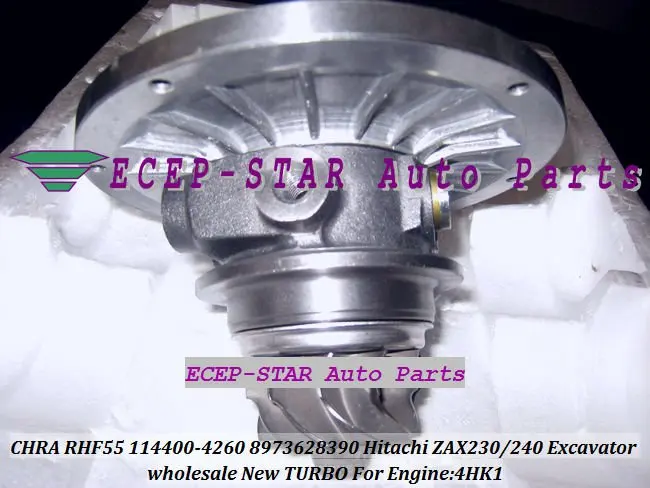 Картридж Turbo CHRA Core RHF55 8973628390 114400-4260 для HITACH ZAX240-3 ZAX230 экскаватор для ISUZU ELF-NPR75 NQR75 4HK1