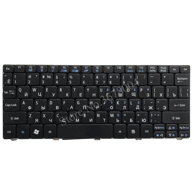 Russian Keyboard for Acer Emachines ZE6 ZE7 PAV70 PAV80 NAV50 350 eM350 NAV51 355 eM355 D255E AOD25