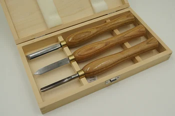 

3PCS Violin knives high speed steel ash handle violin tools