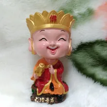 Для путешествия к западу аксессуары для дома маленький монах шаман украшение автомобиля