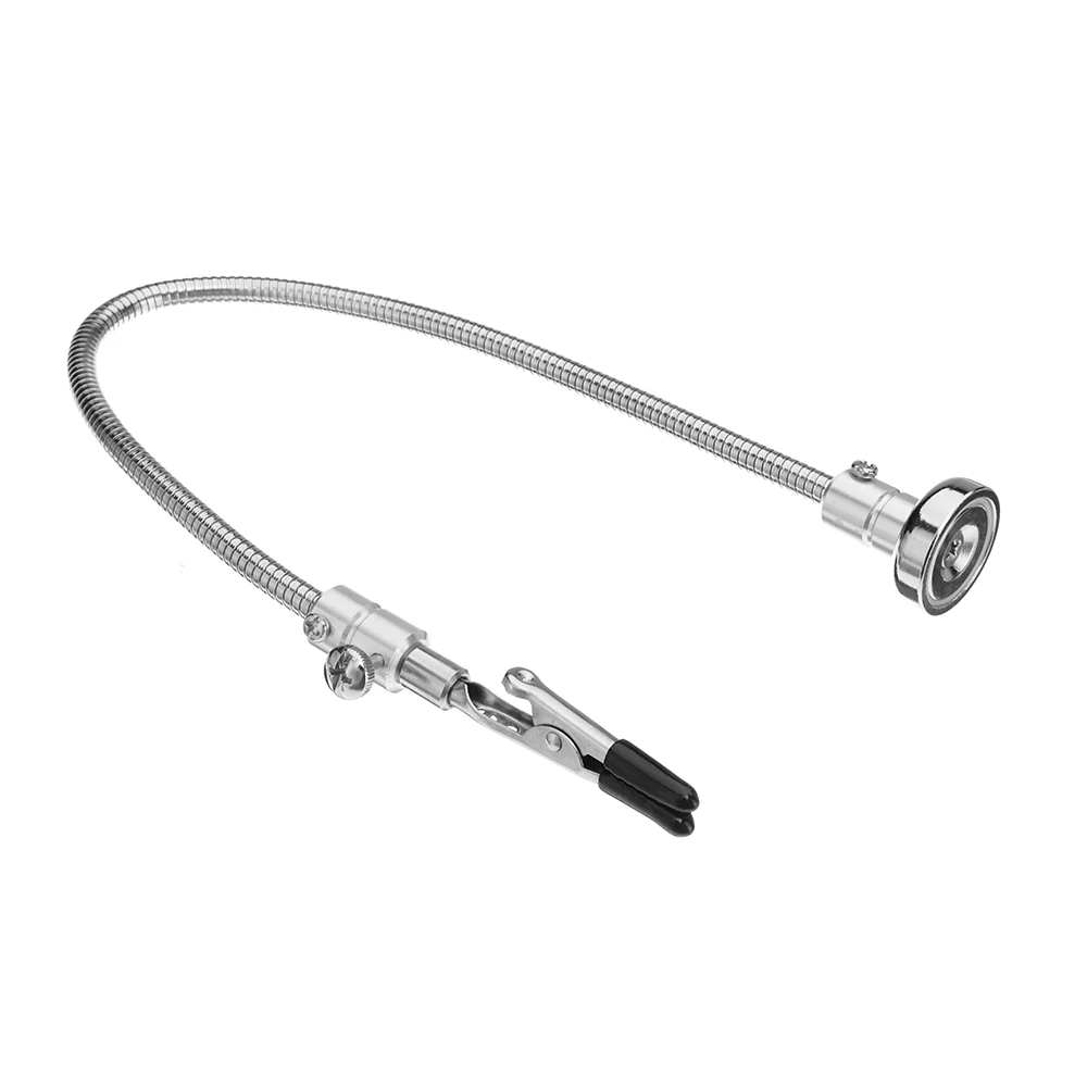 

Universal 300mm Flexible Arm Soldering Clamp Clip Magnetic Base PCB Fixture Tools DIY Hands Free Clip