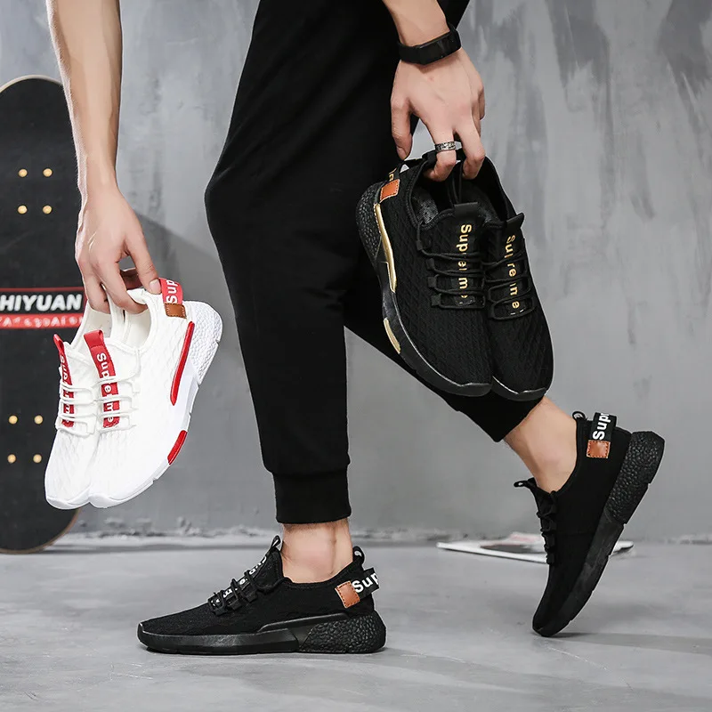 الرجال الأحذية عارضة الربيع الصيف مريحة ضوء مصمم رياضية الذكور الأحذية تنس المدرب Zapatillas هومبر ديبورتيفا