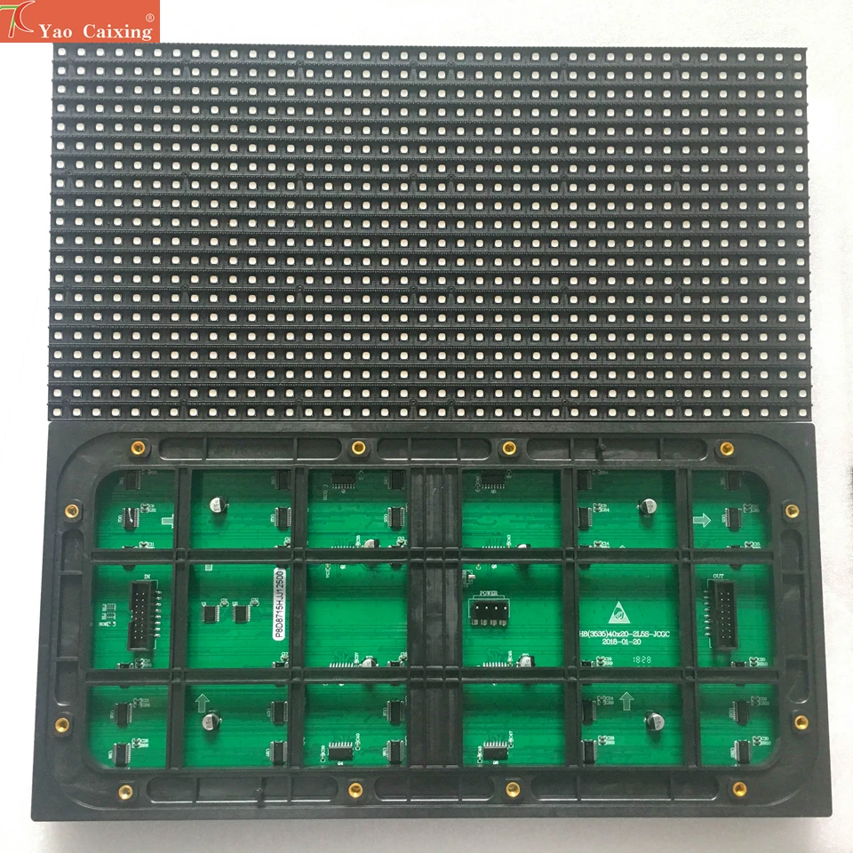 P8 RGB Пиксельная панель HD дисплей 40x20 точечная матрица p8 smd rgb светодиодный модуль