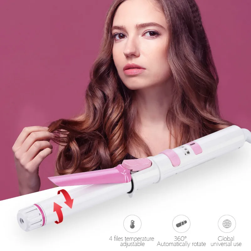 32mm Automatic Hair Curler Ceramic Curling Iron Temperature Control