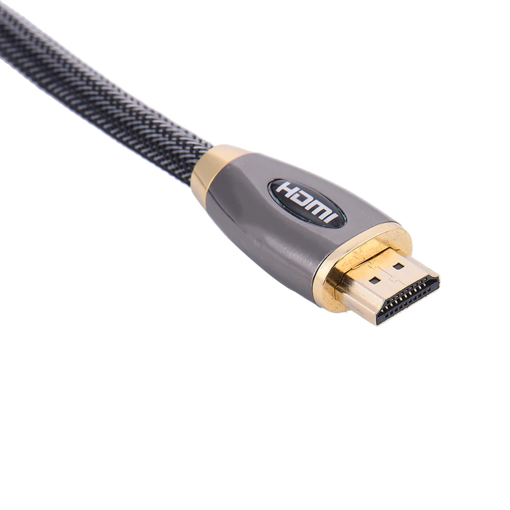 HDMI 1080 p(19+ 1) металлическая HD линия 4 K x 2 K цинковый сплав HDMI 4 k ТВ соединительный кабель