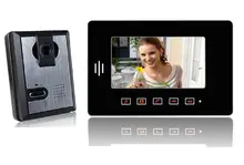 Freeship 7 “Cámaras de Vídeo Portero Automático Intercom Visión Nocturna Monitor espectador de La Puerta de vídeo timbre de la puerta de Intercomunicación Para El Hogar