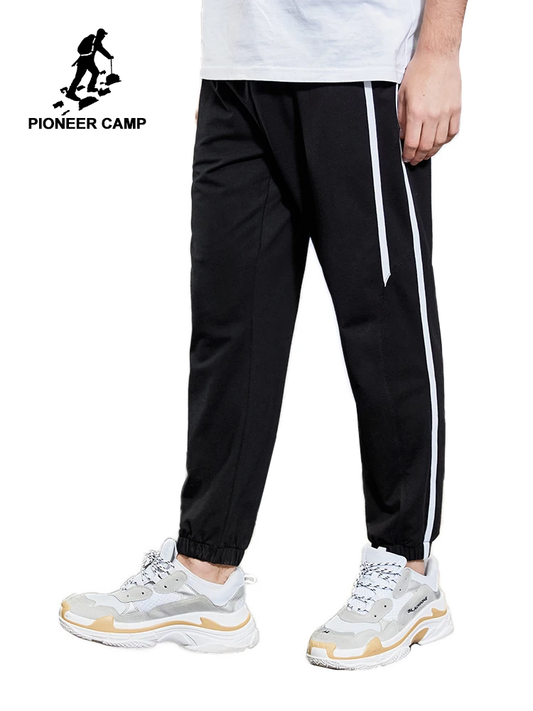 Пионерский лагерь в стиле хип-хоп трикотажные Штаны брендовая мужская одежда повседневные Хлопковые Штаны Мужской Качество 2 цвета прямые