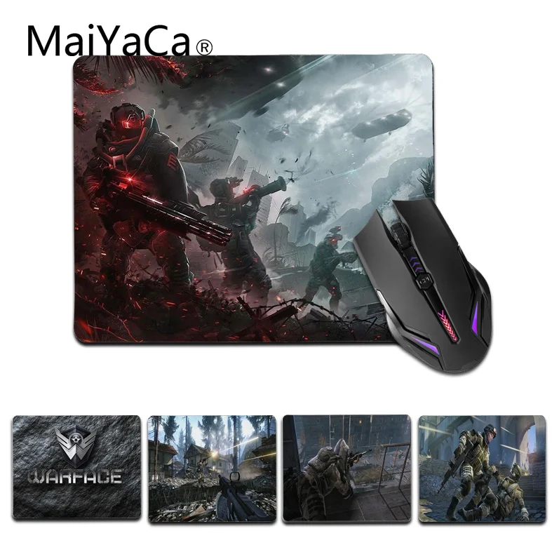 Игровой коврик для мыши MaiYaCa Warface размер 18x22 см 25x29 | Компьютеры и офис