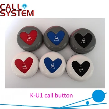 

Newest Wireless Transmitter Button K-U1 for service in restaurant cafe hotel
