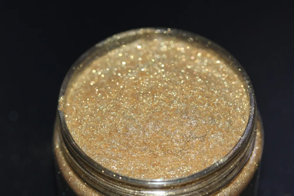 Light Gold Diamond Loose Highlighter Dust Pigment Powder for Cosmetics Nail Art,Resin Craft,Soap,Candle,DIY Very Beautiful